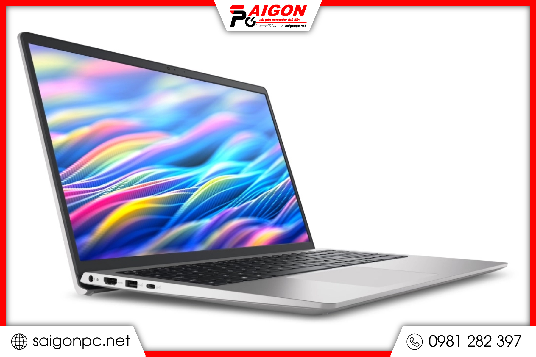 Laptop Dell 15 DC 15250 Platinum Silver - 15.6" FHD / i7-1355U / 16G / 1Tb M.2